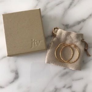 Gold Hoop Earrings